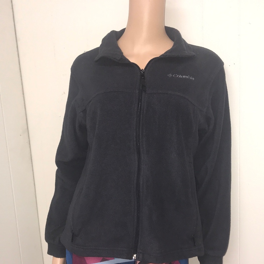 Little Girls Columbia jacket size 14/16 Black.